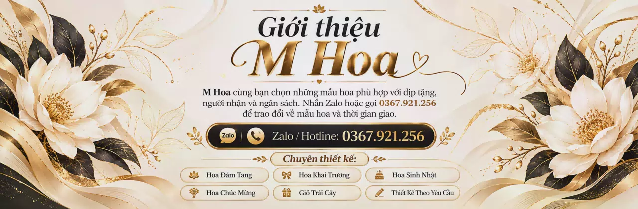 Ảnh bìa Shop hoa tươi Xã Tân Tây Tây Ninh - Thêm sắc hoa cho ngày vui